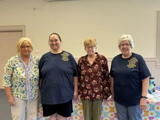 Greenbrier County CEOS 2026 Officers (Left to Right): Laura Ann Tiller, vice president; Tracey Brownell, president; Lucy Bell, treasurer; and Lois McCutcheon, secretary.